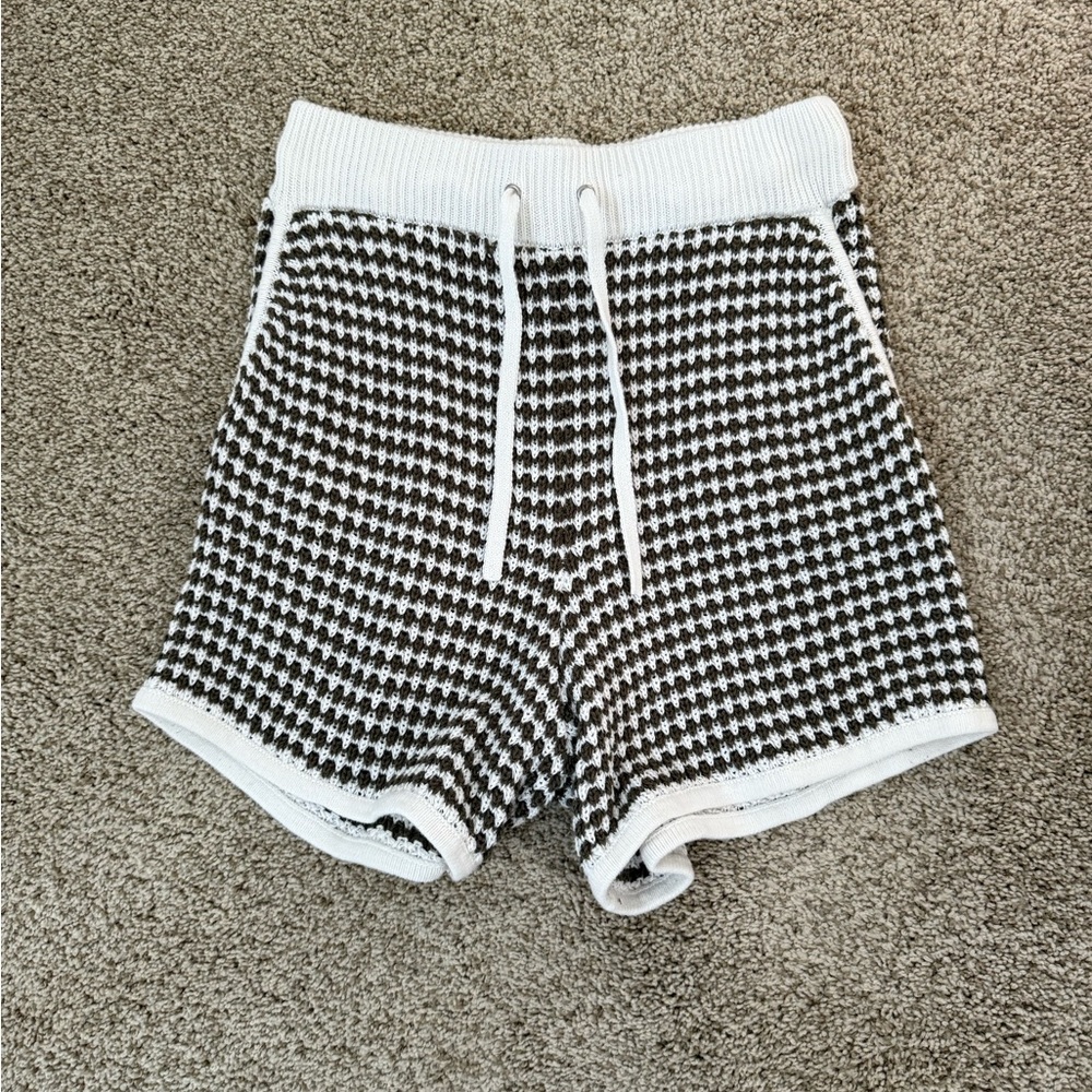 Stitches and Stripes 100% Cotton Knit Shorts Size M WORN ONCE!